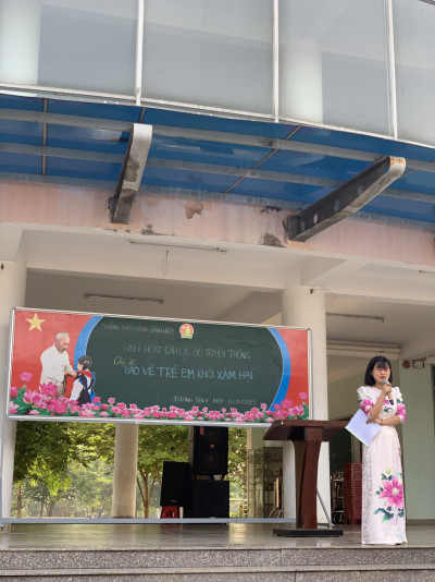 Chi đoàn THCS Tương Bình Hiệp tổ chức sinh hoạt CLB truyền thống chủ đề :Bảo Vệ Trẻ Em Khỏi Xâm Hại"