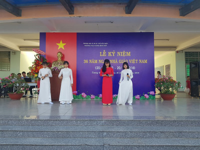 Lễ kỷ niệm 36 năm ngày nhà giáo Việt Nam 20/11/1982 - 20/11/2018